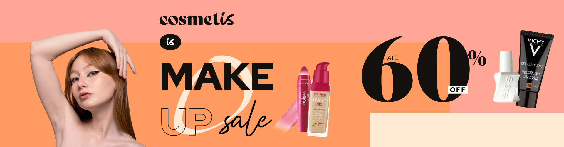 Cosmetis is Make Up Sale