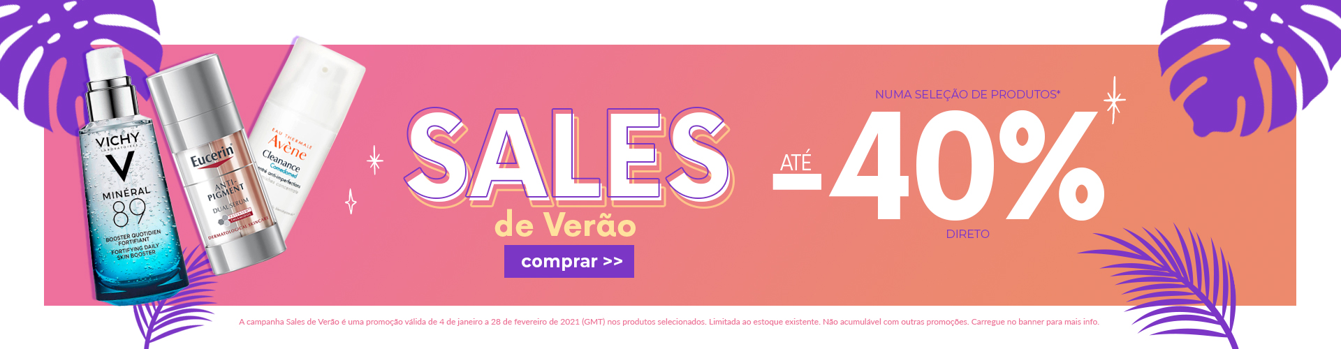 Sales de Verão Sales de Verão