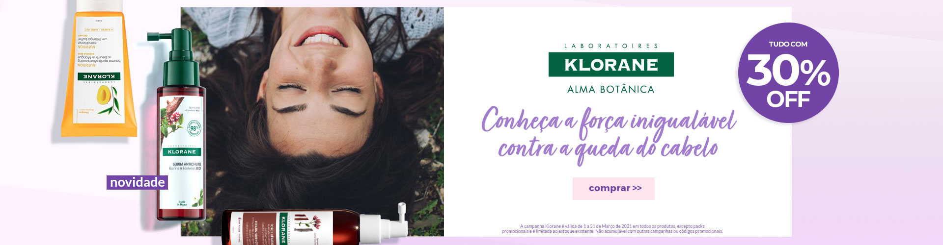 Novidade Klorane Novidade Klorane