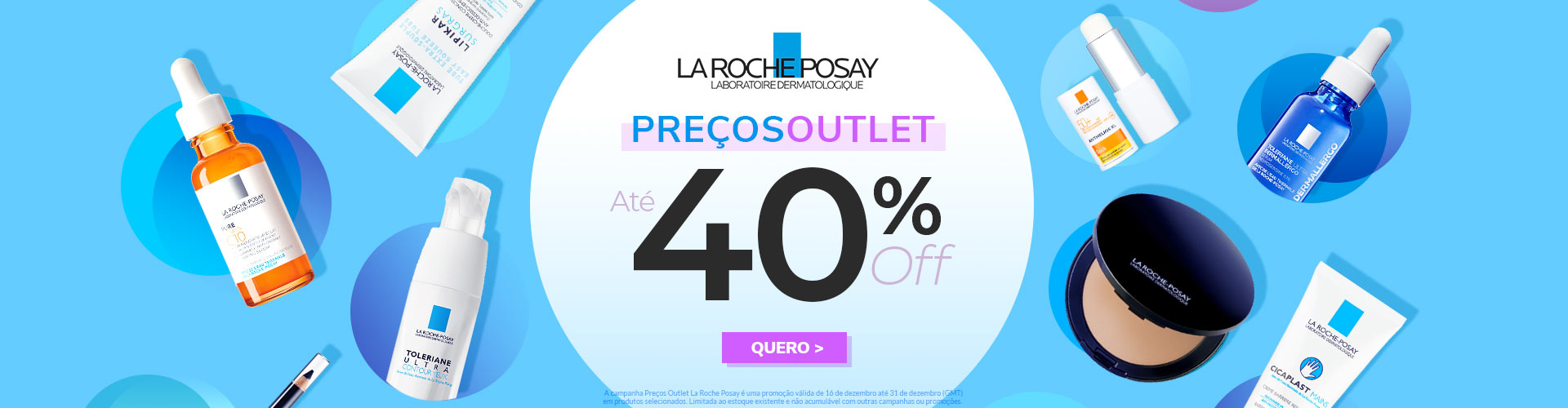 Preços de Outlet La Roche Posay Preços de Outlet La Roche Posay