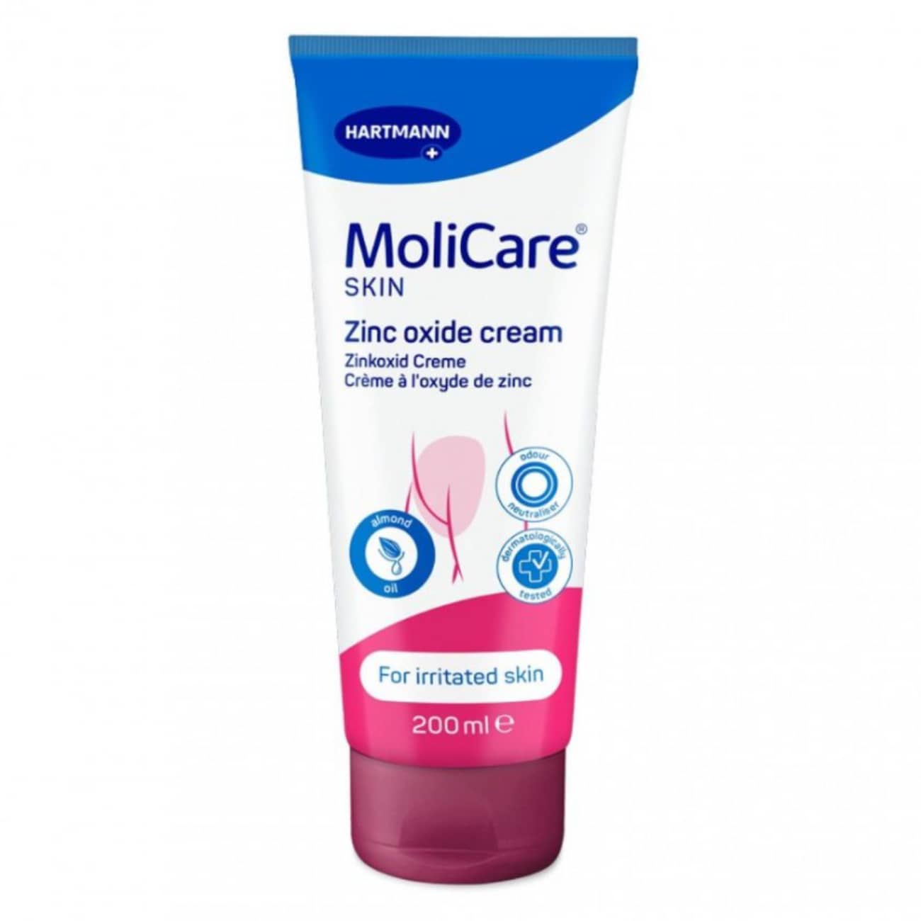 Comprar Molicare Skin Creme de Óxido Zinco 200ml | Cosmetis