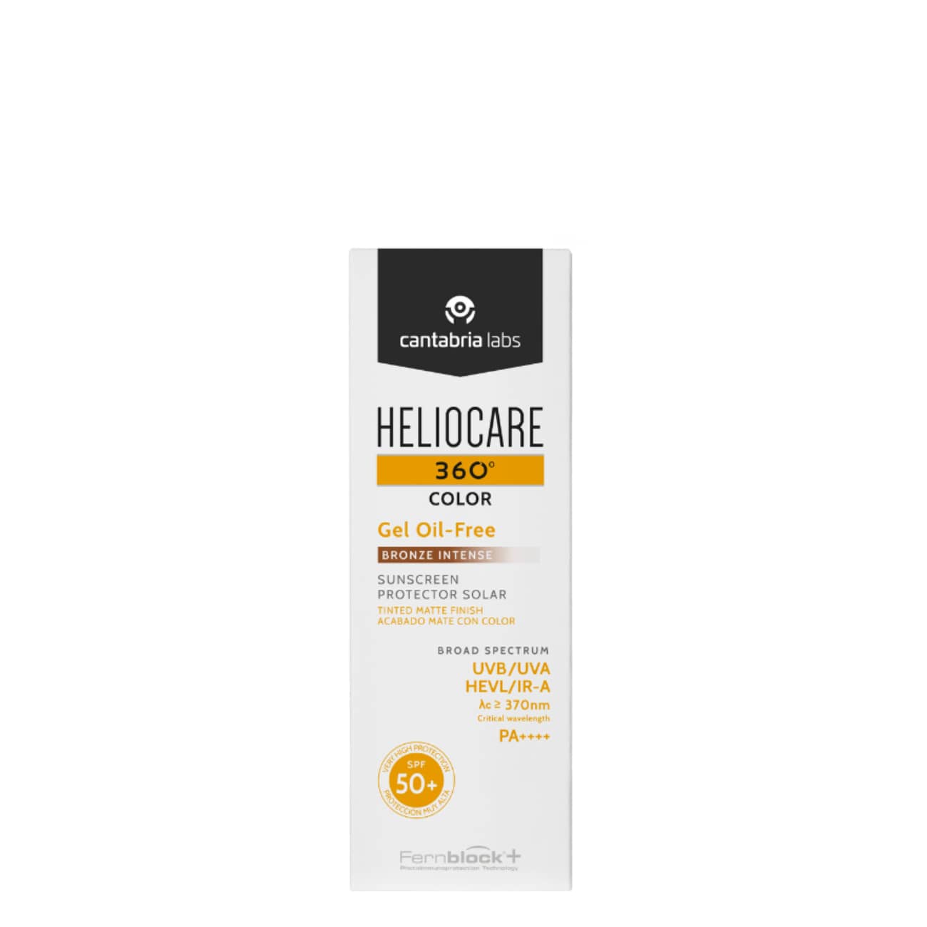 Heliocare 360º Color Gel Oil-Free SPF50+ Bronze Intense 50ml