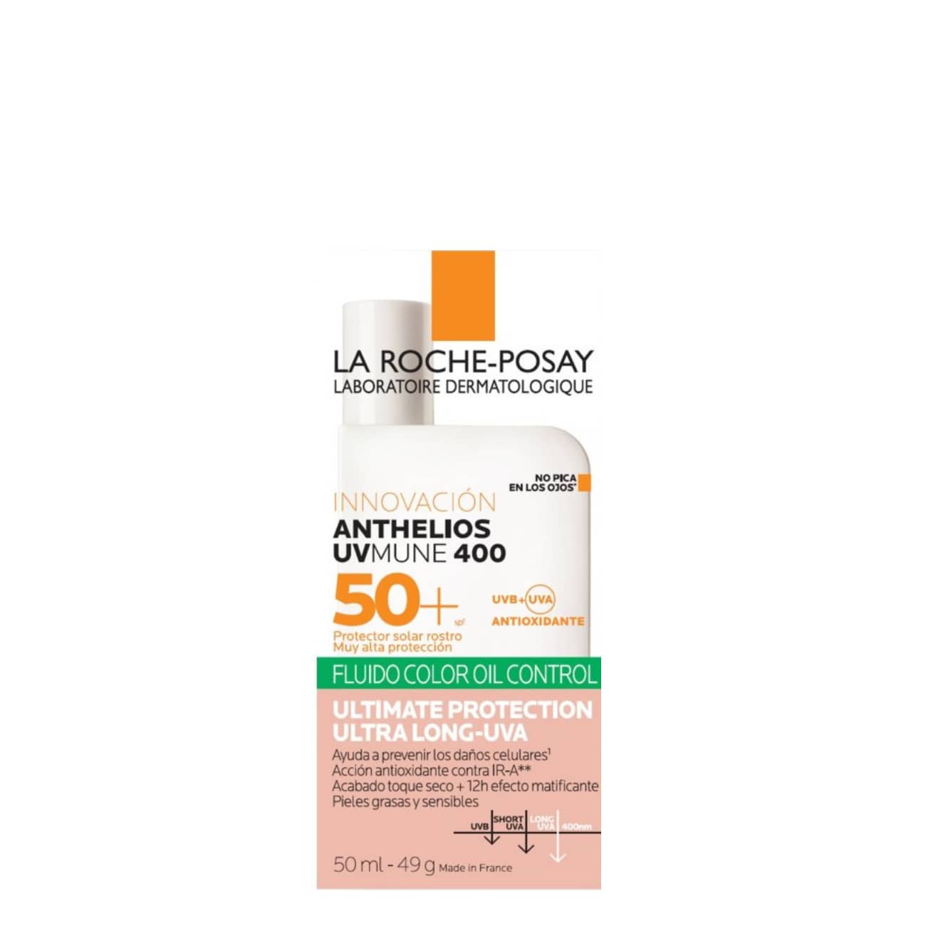La Roche Posay Anthelios UV-Mune 400 Oil Control SPF50+ Com Cor 50ml