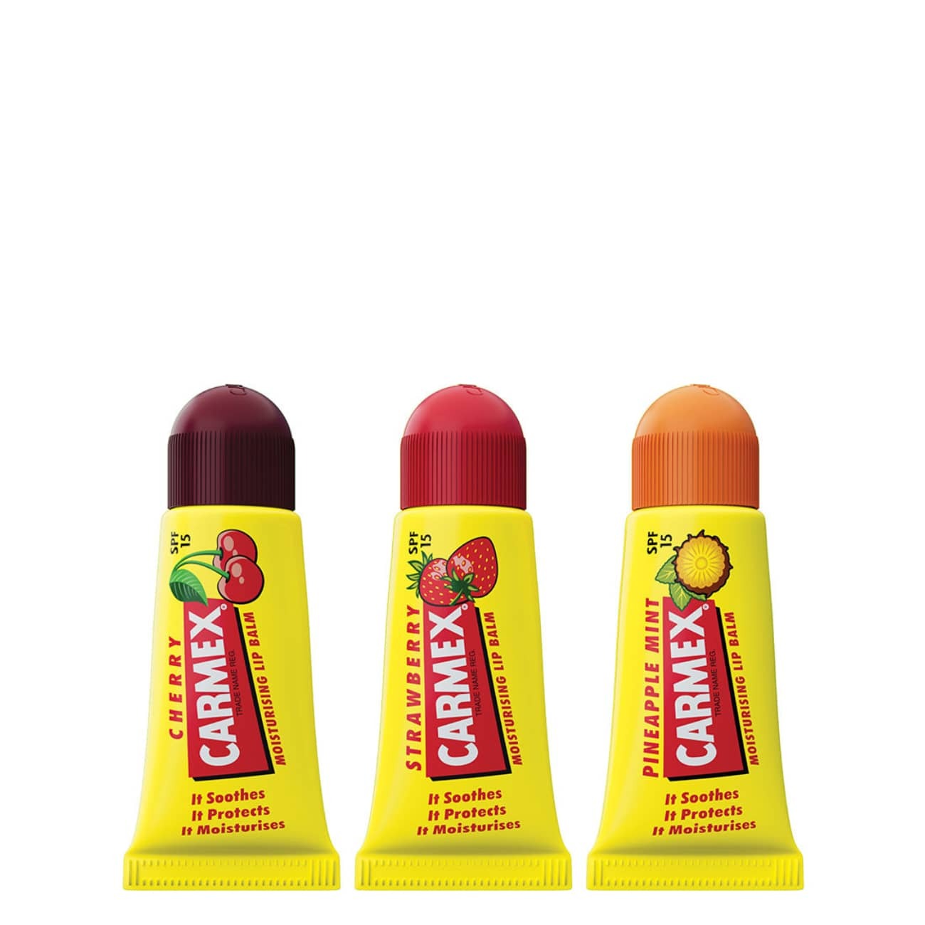 Carmex Minis Pack Bálsamos Labiais 3un.