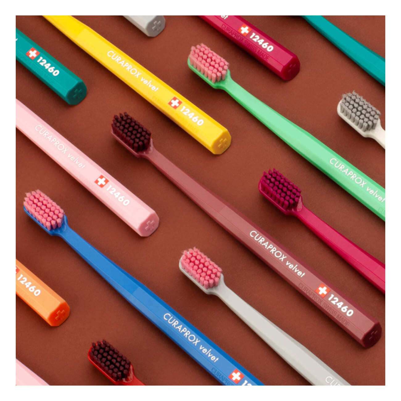 【未使用】CURAPROX 12460 velvet 10本セット Curaprox CS 12460 Velvet Escova de Dentes 1un.
