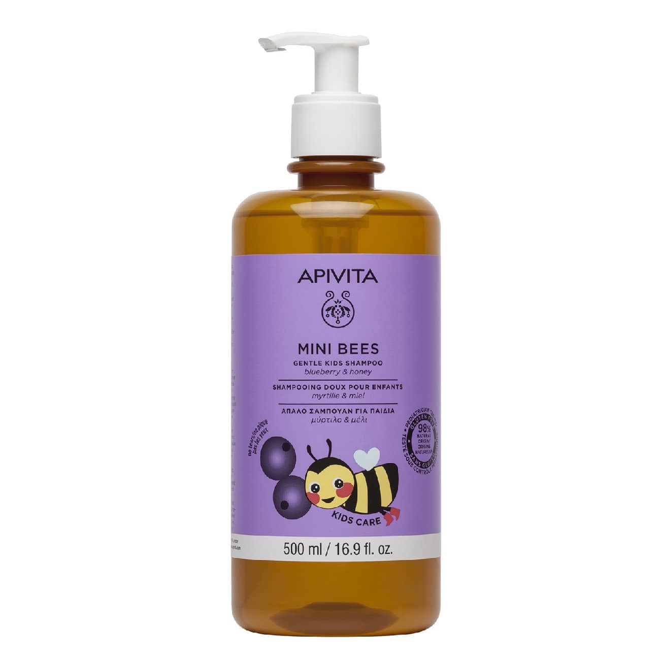 Comprar Apivita Mini Bees Shampoo Infantil 500ml | Cosmetis