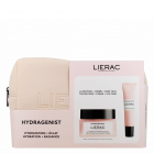 Lierac Hydragenist Coffret Creme + Gel Contorno Olhos + Bolsa