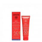 Apivita Bee Sun Safe Anti-Spot & Anti-Age Creme com Cor SPF50 50ml