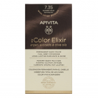 Apivita My Color Elixir Coloração Permanente Cor 7.35 Loiro Dourado Mogno