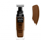 NYX Can't Stop Won't Stop Full Coverage Foundation Base Cor Walnut 30ml
