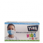 Yuka Máscaras Cirúrgicas Tipo IIR Criança Azul 50un.