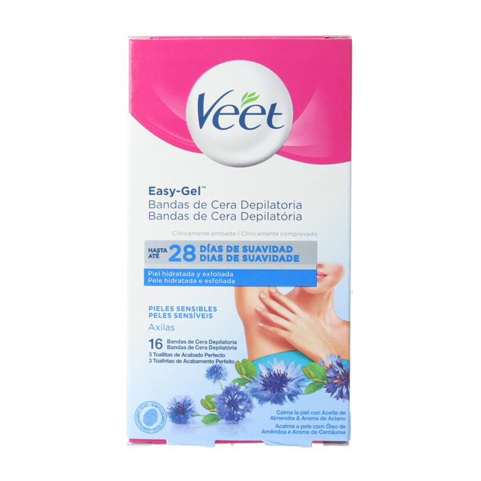 Comprar Veet Bandas de Cera Depilat rias Pele Sens vel Cosmetis