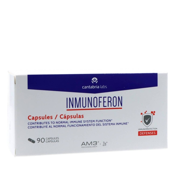 Inmunoferon Sistema Imunitário Cápsulas 90un.