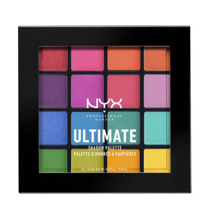 NYX Ultimate Shadow Paleta de Sombras Tons Brights