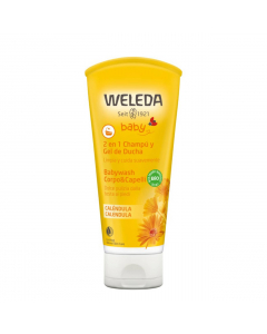 Weleda Calêndula Shampoo e Gel Duche Hidratante 200ml