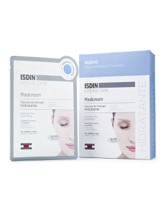 ISDIN Maskream Máscara Hidratante Pele Normal a Seca 4un.
