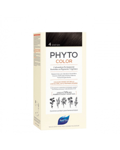 Phyto Phytocolor Coloração Permanente-4 Castanho