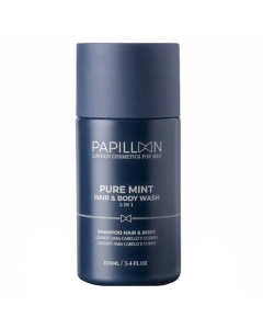 Papillon Pure Mint Shampoo 2 em 1 Corpo e Cabelo 100ml