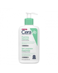 Cerave Foaming Cleanser Gel Espuma de Limpeza Purificante 236ml