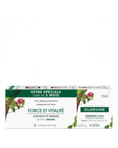 Klorane KeratinCaps Trio Cápsulas Fortificantes 3x30un.