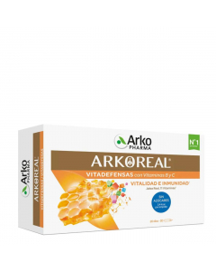 Arkoreal Geleia Real Vitaminada sem Açúcar Ampolas 20un.