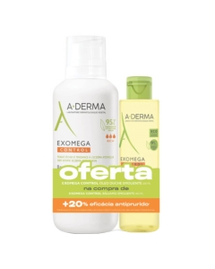 A-Derma Exomega Control Pack Bálsamo Emoliente Oferta Óleo Duche