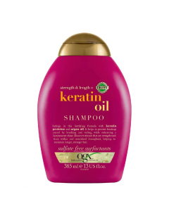 OGX Strength and Length Keratin Oil Shampoo Anti-Quebra 385ml