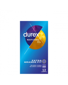 Durex Preservativos Natural XL 12un.