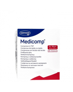 Medicomp Compressas Esterilizadas 10cmx10cm 50un.