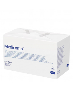 Medicomp Compressas Tecido Não Tecido 10cmx20cm 100un.