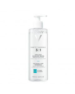 Vichy Pureté Thermale Água Micelar 3-em-1 400ml