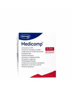 Medicomp Compressas Esterilizadas 7.5cmx7.5cm 50un.