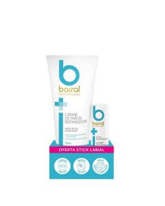 Barral DermaProtect Pack Creme de Mãos Oferta Stick Labial