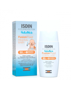 Isdin Fotoprotector Fusion Fluid Mineral Baby Pediatrics SPF50+ Fluido Solar 50ml