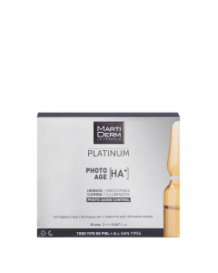 Martiderm Platinum Photo-Age HA+ Ampolas Antienvelhecimento 30un.