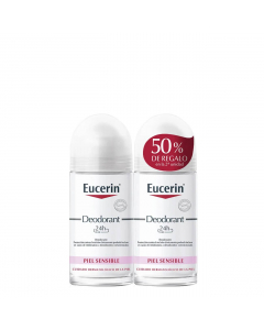 Eucerin Duo Roll-On Desodorante 24h Preço Especial 2x50ml