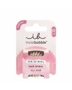 Invisibobble Original Elástico Time To Shine Bronze Me Pretty 3un.