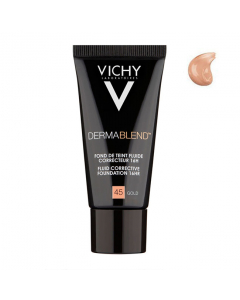 Vichy Dermablend Fond Teint Base Fluida Cor 45 Gold 30ml