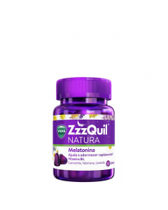 ZzzQuil Natura Melatonina Gomas Frutos do Bosque 30un.