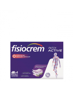 Fisiocrem Patch Active Dores Musculares 4un.