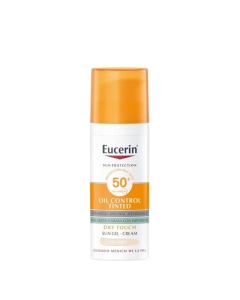 Eucerin Sun Oil-Control Tinted Gel-Creme SPF50+ Tom Claro 50ml