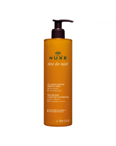 Nuxe Rêve de Miel Gel de Limpeza Ultra-Rico Rosto e Corpo 400ml