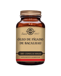 Solgar Óleo de Figado de Bacalhau Cápsulas 250un.