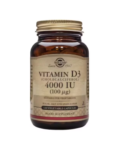 Solgar Vitamina D3 4000UI Cápsulas 120un.