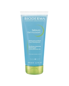 Bioderma Sébium Moussant Gel de Limpeza Purificante 200ml