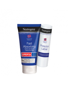 Neutrogena Pack Creme de Mãos Absorção Rápida + Stick Labial