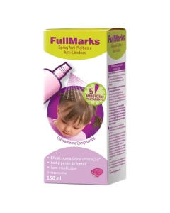 FullMarks Spray Anti-Piolhos e Anti-Lêndeas 150ml