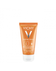 Vichy Capital Soleil Emulsão Com Cor Toque Seco SPF50 50ml