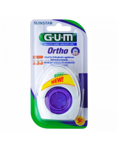 Gum Ortho Fio Dentário 50 Utilizações