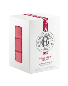 Roger & Gallet Gingembre Rouge Pack Sabonetes 3x100g